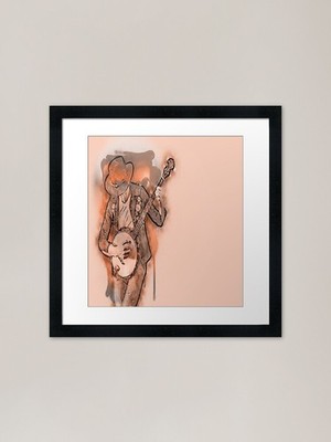 Where Words Fail, Music Speaks. Fra Framed Wall Art Poster Canvas Print Picture