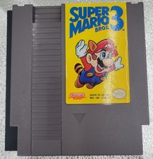 Super Mario Bros. 3 Nintendo NES 1985 Authentic Cartridge