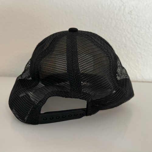 FELT Bicycles Cycling Trucker Hat Adjustable Cap Black Green Mesh Back - Picture 3 of 5