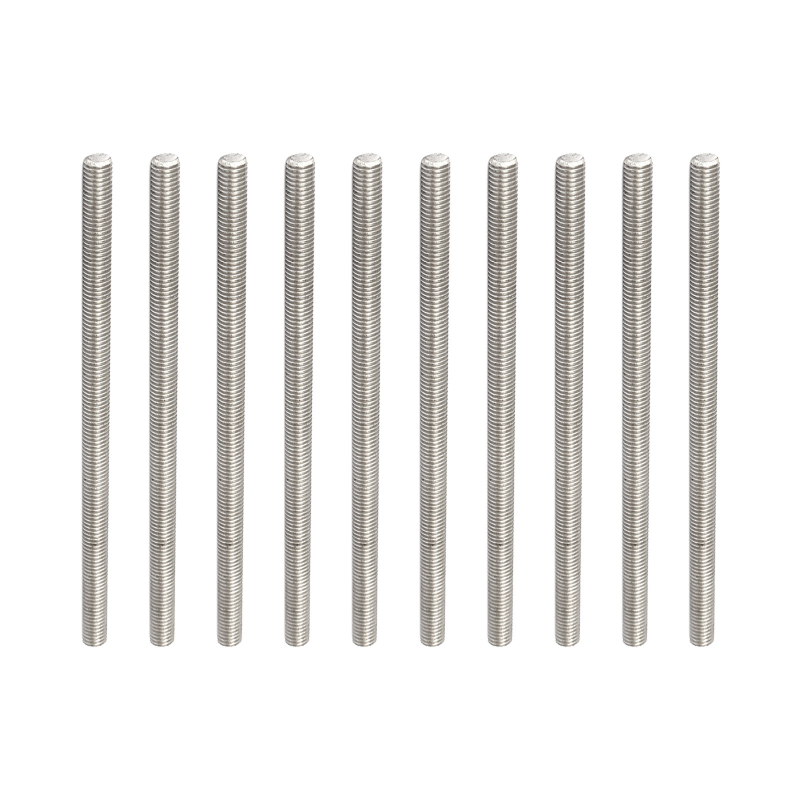 Fully Threaded Rod [for Clamps and U-Bolts] - M5x120mm /Silver/10Pack