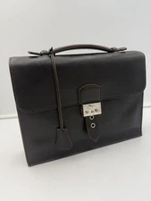 Royal Highness by PIEROTUCCI Brown SAC À DÉPÊCHES 28 Unisex Bag • Made in ITALY