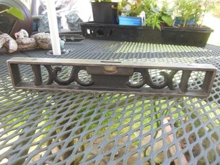 Starrett 12 inch cast iron level