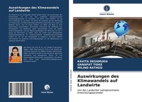 Auswirkungen Des Klimawandels Auf Landwirte Kavita Deshmukh (U. A.) Taschenbuch