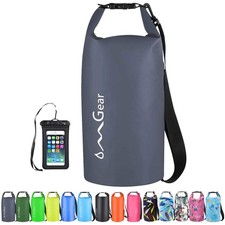 Waterproof Dry Bag Backpack 30L with Phone Pouch - Perfect for Boating