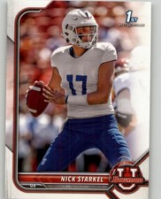 2021-22 Bowman University Nick Starkel #42 San Jose State Spartans