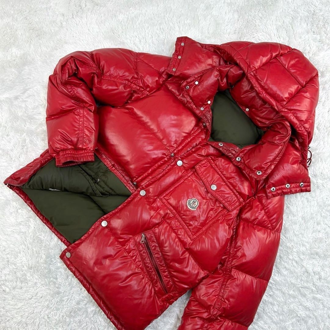 Moncler down jacket with patch logo - image 2
