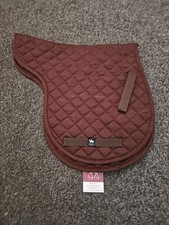 Legacy Equestrian Brown Pony Numnah Brand New With Tags