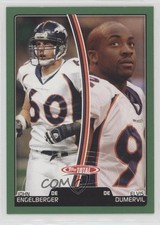 2007 Topps Total John Engelberger Elvis Dumervil #388 11pj