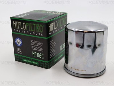 qw様オーダー HiFlo Chrome Oil Filter KAWASAKI ZX-6R 600 (1995-2017) | eBay