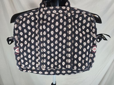 Vera Bradley Black Floral Laptop Bag Purse She Isnt Perfect But Its Discounted!