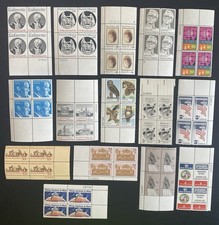 US Stamp Lot, Plate Blocks