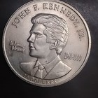 Silver Liberia 2000 10 Dollars John F. Kennedy Jr. Memorial 1960-1999 — photo 2