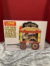 Steiff Golden Age Of The Circus Bengal Tiger Circus Wagon 3414/5000 With COA
