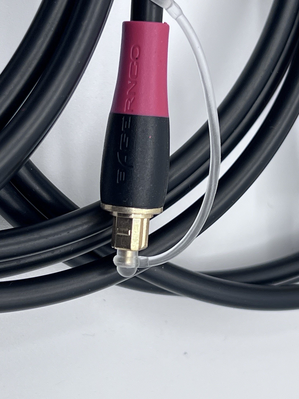 Digital optical audio cable (3)PK  Toslink 6.0mm Bagernco GX-01 square port