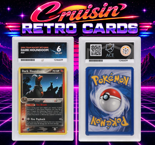 Dark Houndoom graded ACE 6 for sale on eBay