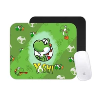 Yoshi Cartoon Dinosaur Inspired Mouse Pad | Cute Game Character Desk Mat