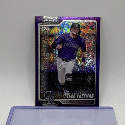 Topps 2026 Series 1 Tyler Freeman Colorado Rockies #199 Serial Numbered /250