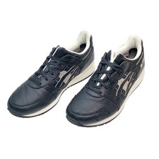 ASICS Gel-Lyte III Sneakers Men Size 10.5 Black Leather 1201A081