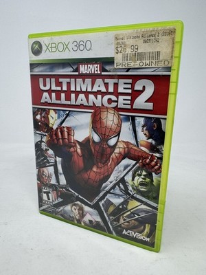 Marvel Ultimate Alliance 2 Microsoft Xbox 360 Complete in Box CIB Tested Working