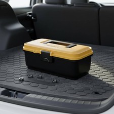 Portable Tool Box Heavy-Duty Multi-Function Storage Box Shock Resistant for Car