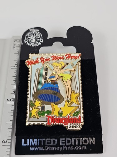 DISNEY - DLR Wish You Were Here 2007 Disneyland Hotel TINKER BELL Pin - LE1000 - Picture 2 of 5