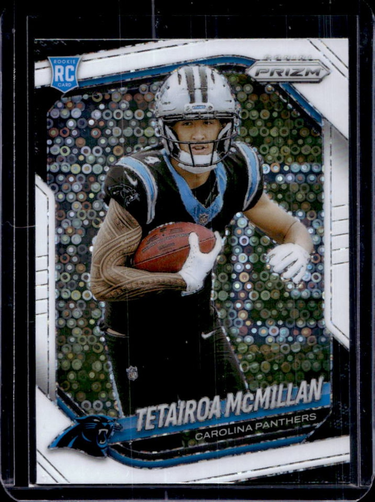2025 Panini Prizm Tetairoa McMillan RC White Disco Rookie #311 Panthers