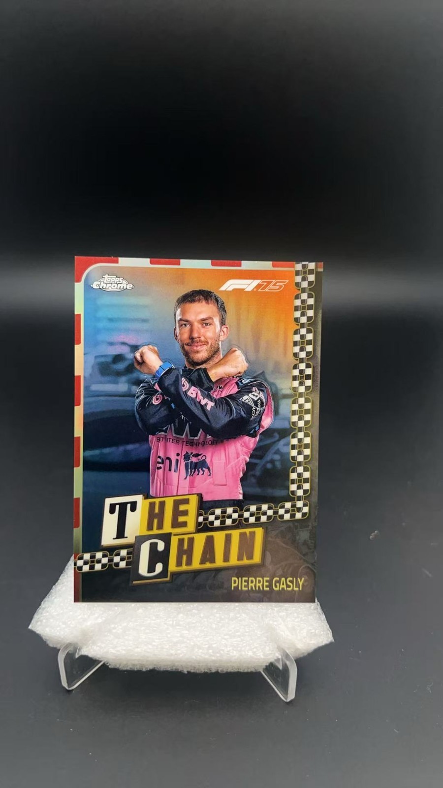 2025 Topps Chrome Formula 1 F1 Pierre Gasly The Chain SSP #18878 S