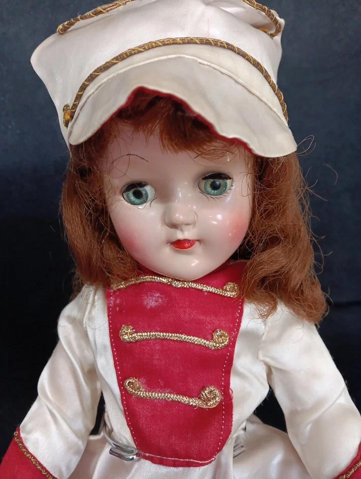 Vintage Ideal Toni P-91 Majorette 15.5" Doll 1948, Original Outfit - Image 2 of 4