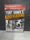 Tony Hawk's Underground (Playstation 2, PS2, 2003) Case & Disc Only, Good