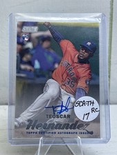 2017 Topps Stadium Club - Autographs Teoscar Hernandez #SCA-TH (AU, RC)