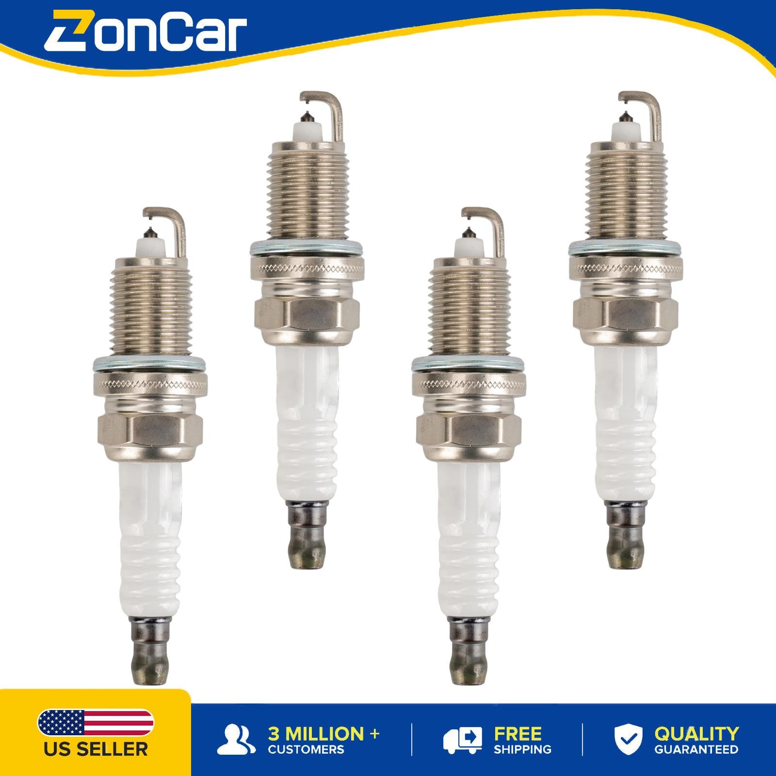 Iridium Spark Plug 3271 PZFR6F11 Fits 2002-2007 Dodge Ram 1500 V8 4.7L Set of 4