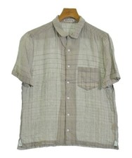 mina perhonen Casual Shirts Gray Check Pattern L 2200610272028
