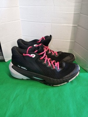 Under Armour Shoes Womens 10 HOVR Breakthru Sneakers 3024398-001 Pink Lace Up