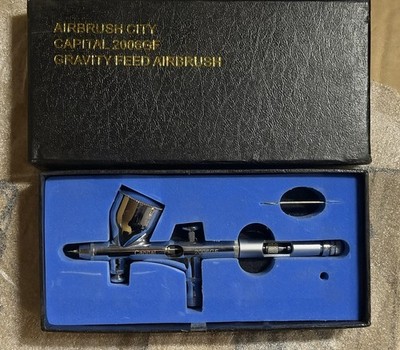 Airbrush City Capital 2006GF Gravity Feed Airbrush System in Box