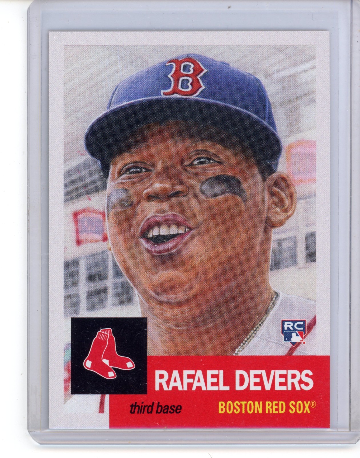 2018 Topps Living Set #29 Rafael Devers Boston Red Sox RC Rookie Card
