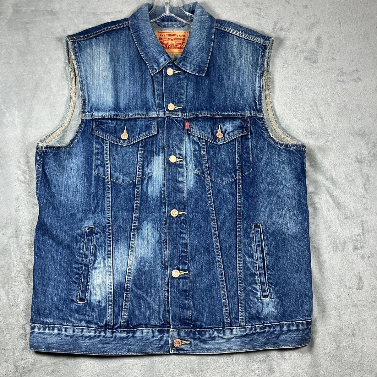 Levi's Trucker Vests for Men for sale - eBay
