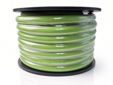 Resilient Sounds Oversized AWG 1/0 Gauge CCA Power Ground Wire 50ft Green