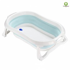 Childlike Behavior Baby Bathtub Foldable, Portable Tub for Newborns