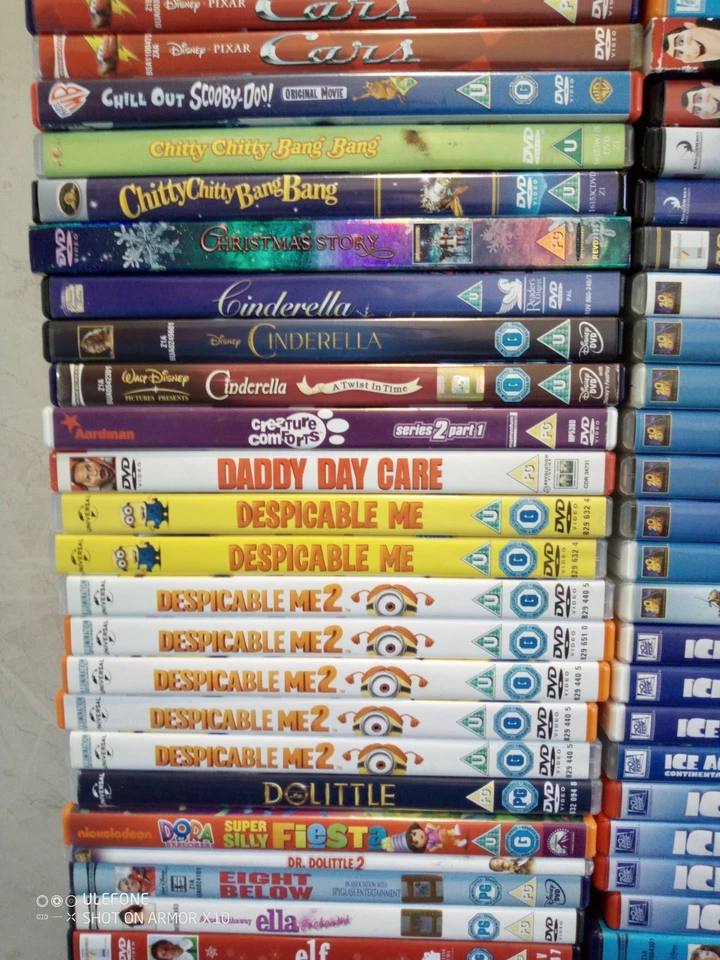 Kids DVD Multi Listing Film TV Childrens No Case Bundle Up Disney All £1 Each - Image 3 of 4