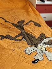 Vintage Looney Tunes Single Steppdecke - Wile E. Coyote (Willy the Coyote) - RAR