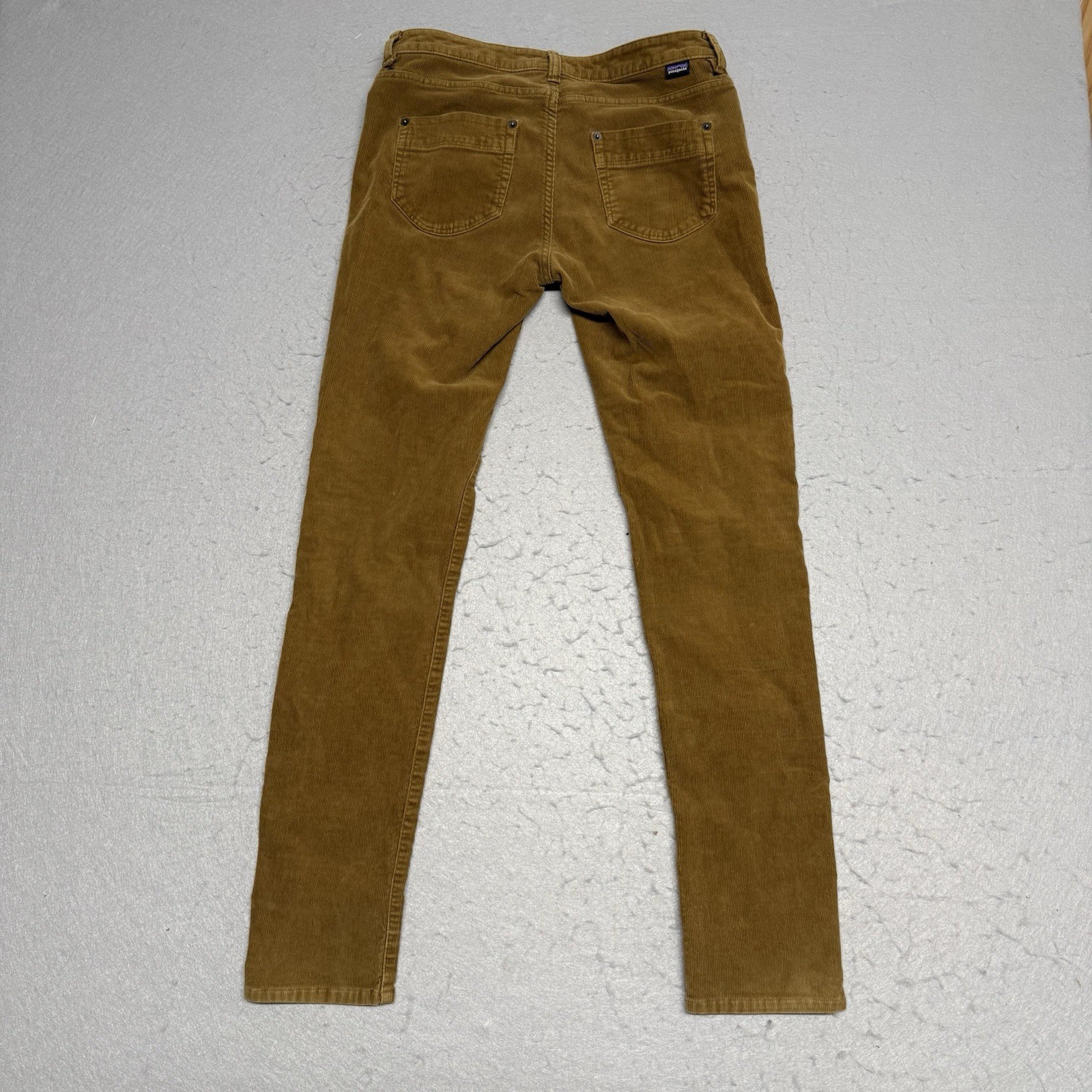 Patagonia Womens Organic Cotton Corduroy Pants Size 28 Tan Straight Leg thumbnail 9