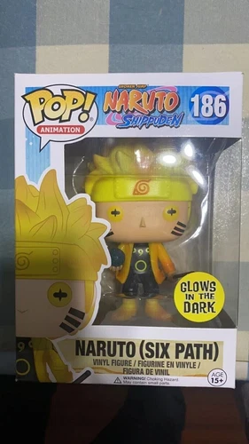 Funko Pop Animation #186 Naruto Shippuden Naruto (Six Path) Glows in the dark