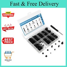 400PCS Computer Screws Assortment Kit with Screwdriver Motherboard Standoffs Scr