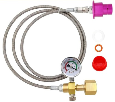 #ad #ad Soda Machine Co2 Adapter Quick Connector Adapter With High Pressure Stainless St $99.99