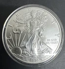 2020 American Silver Eagle 1 oz .999 Silver Dollar BU In Airtight Coin Capsule