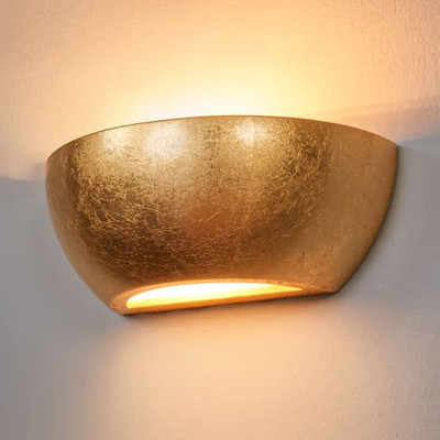 Lindby Wandleuchte Kolja Goldfolienfinish Wandleuchte Wandlicht Bilderleuchte398