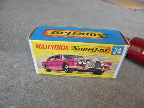 Vintage Matchbox Lesney No. 24 Rolls Royce Silver Shadow Superfast - Picture 10 of 10
