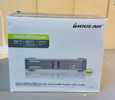 IOGEAR 2-Port DualView KVM Switch with Audio, GCS1742