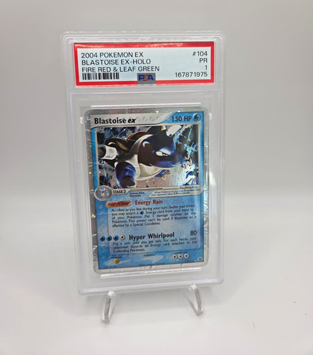 Blastoise ex graded PSA 1 for sale on eBay