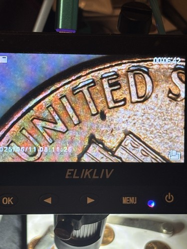 Lincoln Penny 1989 D 💥💥ERROR💥💥 OBVERSE - Bild 8 von 14